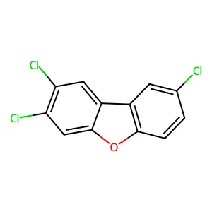Compound C12H5Cl3O structure