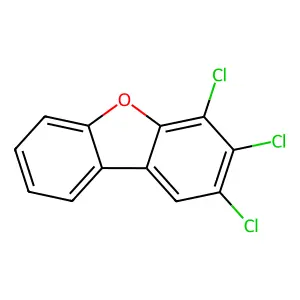 Compound C12H5Cl3O structure