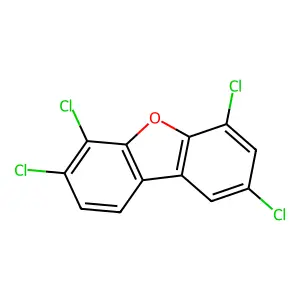 Compound C12H4Cl4O structure