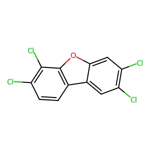 Compound C12H4Cl4O structure