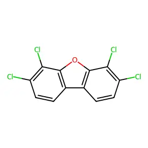 Compound C12H4Cl4O structure
