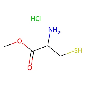 methyl 2-amino-3-sulfanylpropanoatehydrochloride structure