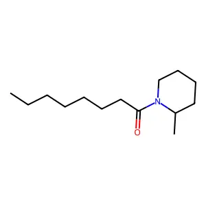 1-(2-methylpiperidin-1-yl)octan-1-one structure