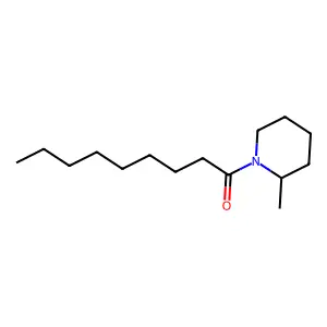 1-(2-methylpiperidin-1-yl)nonan-1-one structure