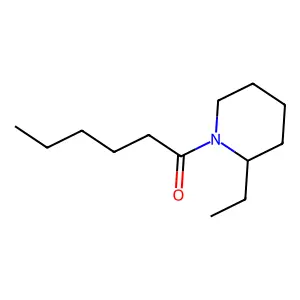 1-(2-ethylpiperidin-1-yl)hexan-1-one structure
