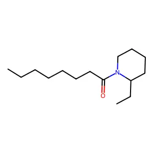 1-(2-ethylpiperidin-1-yl)octan-1-one structure