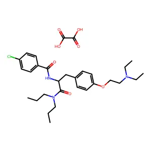Compound C30H42ClN3O7 structure