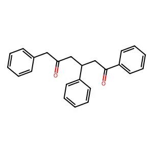 1,3,6-triphenylhexane-1,5-dione structure