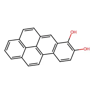 Benzo[a]pyrene-7,8-diol structure