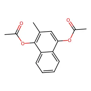 Acetomenaphthone structure