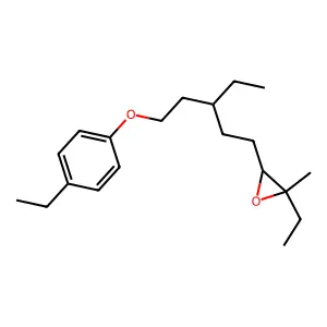 Epofenonane structure