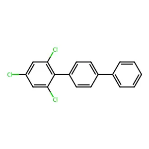 1,1':4',1''-Terphenyl, 2,4,6-trichloro- structure