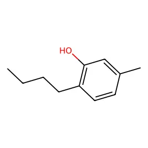 m-Cresol, 6-butyl- structure