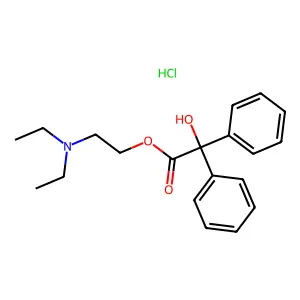 Benactyzine hydrochloride structure