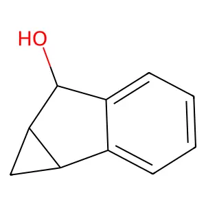 1,1a,6,6a-Tetrahydrocyclopropa[a]inden-6-ol structure