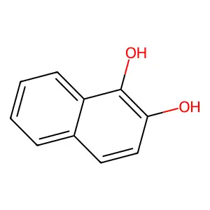 Naphthalene-1,2-diol structure
