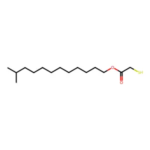 11-methyldodecyl 2-sulfanylacetate structure