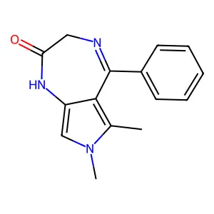 Premazepam structure