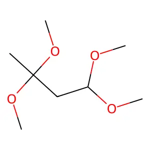 1,1,3,3-tetramethoxybutane structure
