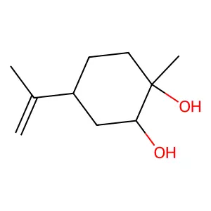 1,2-Cyclohexanediol, 1-methyl-4-(1-methylethenyl)- structure
