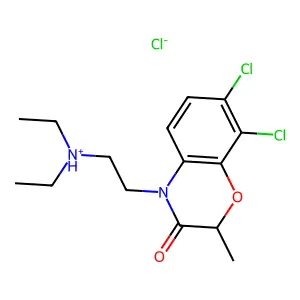 Compound C15H21Cl3N2O2 structure