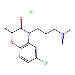 Compound C14H21Cl2N2O2+ structure