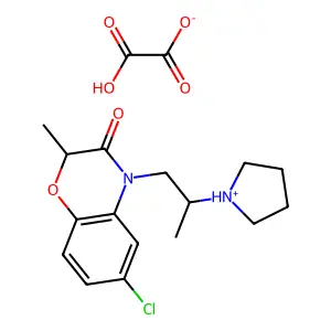 Compound C18H23ClN2O6 structure
