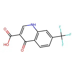 Compound C11H6F3NO3 structure