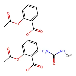 CARBASPIRIN CALCIUM structure