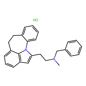 Azipramine hydrochloride structure