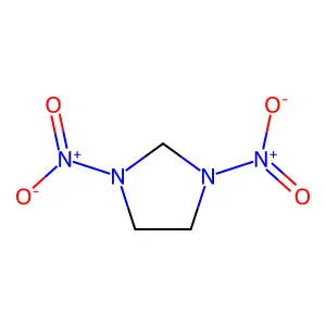 Compound C3H6N4O4 structure
