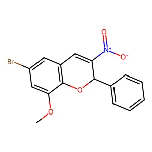 Compound C16H12BrNO4 structure