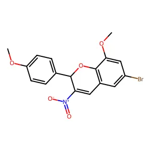 Compound C17H14BrNO5 structure