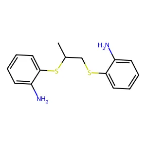 1,2-Bis(2-aminophenylthio)propane structure