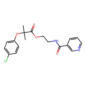 Picafibrate structure
