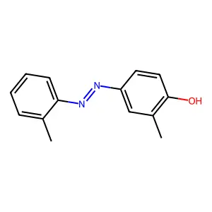 o-CRESOL, p-(o-TOLYLAZO)- structure