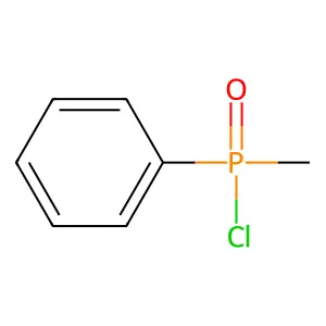 methyl(phenyl)phosphinoyl chloride structure