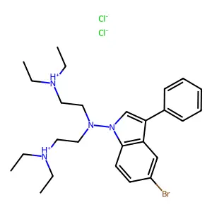 Compound C26H39BrCl2N4 structure