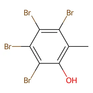 Compound C7H4Br4O structure