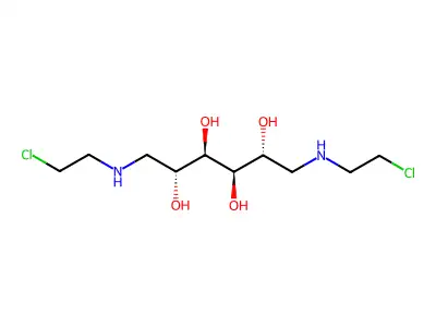 Mannomustine structure