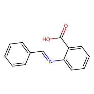 N-Benzylideneanthranilic acid structure
