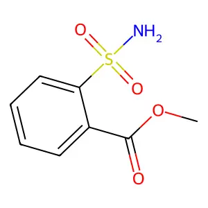Methyl 2-(aminosulfonyl)benzoate structure