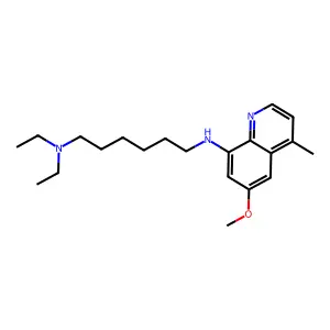 Sitamaquine structure