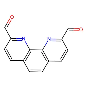 1,10-phenanthroline-2,9-dicarbaldehyde structure