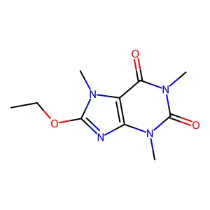 8-Ethoxycaffeine structure