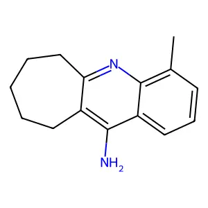 4-methyl-7,8,9,10-tetrahydro-6H-cyclohepta[b]quinolin-11-amine structure