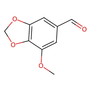 Compound C9H8O4 structure