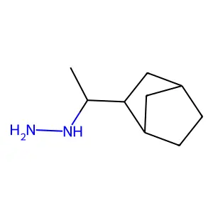 (1-(2-Norbornyl)ethyl)hydrazine structure