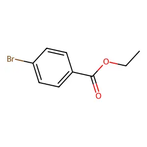 Ethyl 4-bromobenzoate structure