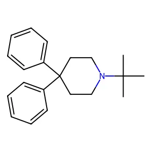 Budipine structure